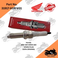 Honda ADV 160 VARIO 160 spark plug 100% original 31917-K0R-V01 LMAR8L-9