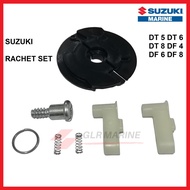 SUZUKI RATCHET SET MANUAL STARTER DT5 DT6 DT8 DF4 DF6 DF8 18130-98130 STARTER ENJIN SANGKUT SUZUKI - GLR MARINE