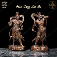Dharma Protector Vajra Athlete - Bronze Worship Statue bag