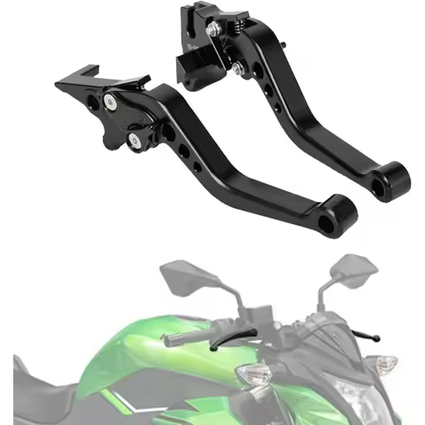 Motorcycle Brake Clutch Lever Pivot Levers Set Adjustable CNC for Z125 Z125 PRO 17-21 EX400 Z400 18-
