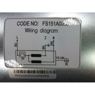 Air Volume Industrial Special Offer fs151a0000 Pairs Hot Sale Heat Inlet Dissipation Shi Fanda Fan L