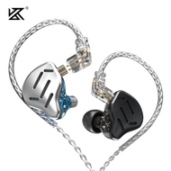 KZ ZAX 7BA+1DD 16 Units Hybrid In-Ear Earphones Metal HIFI Headset Music Sport KZ ZSX ZS10 PRO AS12 ASF ASX AS16 CA16 C10 Pro C10 C12
