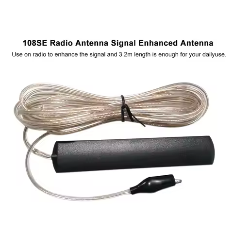 108SE Radio Antenna Radio Enhance Signal Radio Antenna 3.2-Meter Length Enhance Signal Antenna Home 