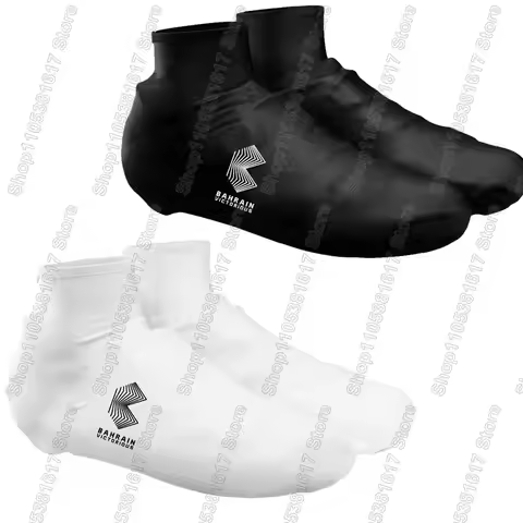 2026 Bahrain Victorious Team Cycling Shoe Covers Road Bike Shoes Cover MTB Jerseys Dust-proof Non-sl