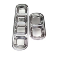 555 Stainless Steel Samgyupsal Sauce Plate