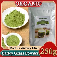 Barley Grass Powder 100% Pure &amp; Organic Organic Barley Grass Powder Pure Organic Barley for Women and Men 250g 100% Natural Superfood, Vegan, Gluten Free, Non-GMO