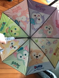 全新限量香港迪士尼乘渣打銀行Duffy and friends 雨傘 Hong Kong Disney X Standard Chartered Bank Duffy and Friends umbr