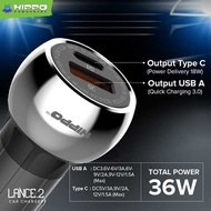Hippo Car charger 18W & Quick Charging 3.0 Car charger 18W 36W Fast Charging