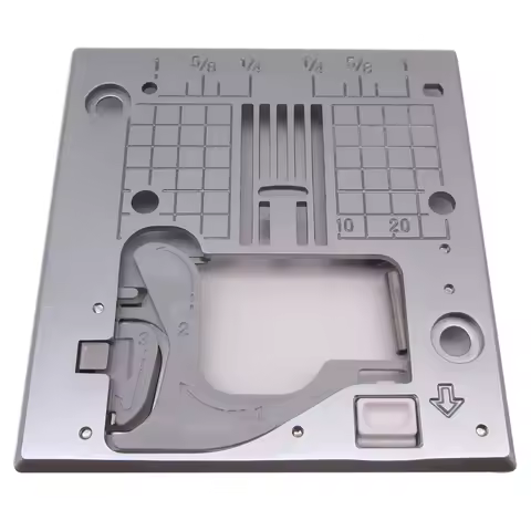 1PCS #40079367 Zig Zag Needle Plate FOR JUKI HZL-F300,HZL-F400,HZL-F600 Sewing Machines