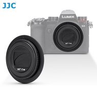 JJC Auto Lens Cap for Panasonic Lumix S 26mm F8 Lens S-R26 on Lumix S9 Adhesive Twist-Opening Type L