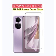 For Oppo Reno 10 Pro + 5G Full Cover Tempered Glass Flim For Oppo Reno10 10Pro Reno 10 Pro 11 Pro Plus 5G Full Cover Screen Protector