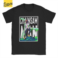 Classic and unique Chainsaw Man Devil Pochita T Shirts Men Vintage T-Shirt O Neck Denji Cm Rectangle
