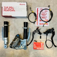 NVX155 NVX V1 V2 Original Brembo M3 With SMRT Fork Tube Cover PNP + BREMBO TWM Left RCS19 Right With