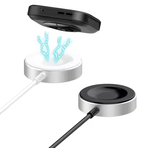 Metal Base Charger for Huawei Watch Fit 4/ Fit4 Pro/ Watch 5/ GT 5/ Watch 4/ GT3/ Watch D2 Charging 