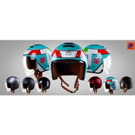 Royal M139 Helmet Stamp, Acoustic Goggles - 3/4 helmet with genuine Royal M139 goggles