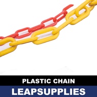 LEAP Plastic Chain | Safety Warning PVC Queue Chain