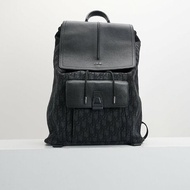 二手DIOR motion老花後背包/黑