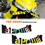 For RS660 RS 660 rs660 motorcycle aerodynamic wing kit RS660 spoiler accessories side lower fairing