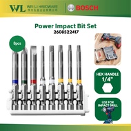 BOSCH 2608522417 Pick & Click Power Impact Bit Set/Drill Bit Set/Mata Dril Bit/Skru Set