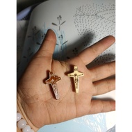 Package of 5-10 Wooden Crosses 2x3cm