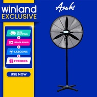 Asahi by Winland PF-2601 Industrial Electric Stand Fan 26 inch Asahi Electric Fan