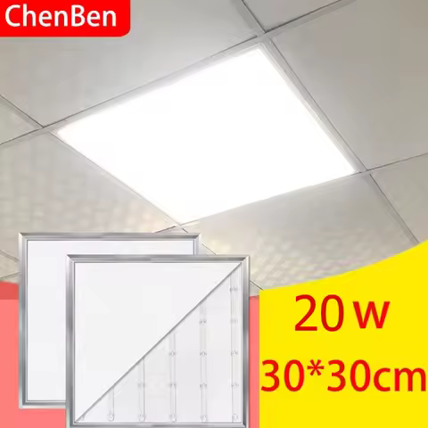 Led Panel Light 20W 30*30CM Indoor Ceiling Lighting 220V Ultra Thin Led Panel Square 300*300MM Surfa