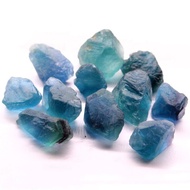 [ ร้าน กฎแรงดึงดูด ATTRACTION SHOP ] บลูโฟโอไรด์  1 PC Raw Natural Blue Fluorite Quartz Crystal Semi