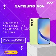 Samsung Galaxy A34 (5G)  6+128GB  (A336E)  100% Original Parts & LCD  original secondhand