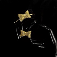 Paseris - Dara Women's Gold Plated Ring Bracelet Set (Cap 875)