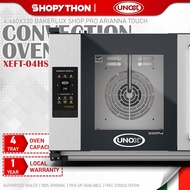 UNOX BAKERLUX SHOP.PRO 4 460x330 Arianna Touch XEFT-04HS-ETRP (3500W) Convection Oven Right Door Opening Made in Italy