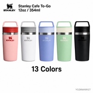 Stanley Cafe To-Go Travel Mug 354ml 12oz Vacuum Insulated Tumbler Portable Coffee Cup with Handle Mu