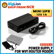 12V 1A DC UPS Portable Power Supply Mini UPS For CCTV Camera With Battery Backup Power Supply For Ro