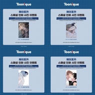 Korean Manga TOONIQUE Series Official Photo Printing 4x6