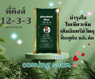 ปุ๋ยอินทรีย์เคมี 12-3-3 (25 kg.) ตรา พี่คิงส์