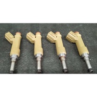Toyota 2ZR 1.8cc Injector (4pcs, 12 Hole) For Myvi G3 Vios Bezza Yaris 2NR Engine - Used Item JAPAN