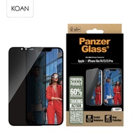 PANZERGLASS Ultra Wide Fit Privacy for iPhone 16e/14/13/13 Pro (With Applicator) ฟิล์มกระจกเต็มจอ