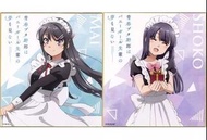 [現貨] (1SET2張) DMM 一番賞 青春豬頭少年不會夢到兔女郎學姊 C賞 櫻島麻衣 牧之原翔子 迷你色紙 SET