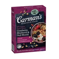 Carmans Super Berry Muesli 500g Toasted Super Berry