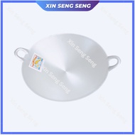 22Inch-38Inch Cap Udang Aluminium Wok