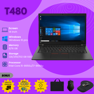 LAPTOP LENOVO THINKPAD L480 T480 T480S i5 i7 GEN 8 - LAYAR 14 INCH PENINGKATAN TERBARU