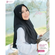 Zahwa Daffi Hijab Oval 2 Layer Daffi Jilbab Instan Kerudung Bergo