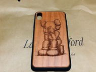 iPhone case X Max - handcraft wooden face 全新木刻面