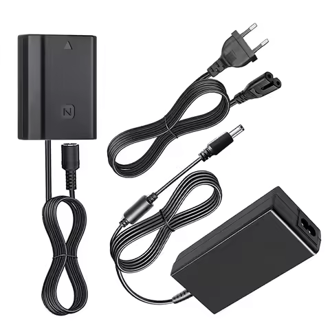 NP-FZ100 Dummy Battery NP FZ100 DC Coupler AC Power Adapter Supply Kit for Sony ILCE-9 Alpha A9 A7RM