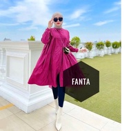 Latest Women's Tunic RESA/long Tunic/midi dress Plain pastel sage green lilac C4B9 VIRAL Pay On The 