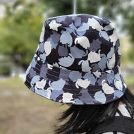 迷彩貓貓雙面漁夫帽