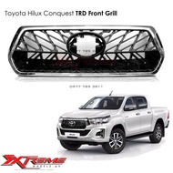 TOYOTA HILUX CONQUEST 2015-2020 LEXUS TYPE GRILL / FRONT BUMPER GRILL ( car accessories )