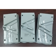 Seica.e 20A/ 35A/ 63A 3 Pole IP65 Weatherproof Surface Switch Isolator Outdoor Switch