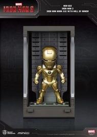 [預訂] 10月9號截單 BEAST KINGDOM Mini Egg Attack Marvel MEA-022 Iron Man 3 Iron Man Mark XXI with Hall of Armor 鐵甲奇俠 模型 #14047