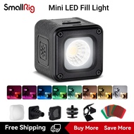 SmallRig RM01 MINI LED Video Light กันน้ำแบบพกพาชุด 8 ตัวกรองสี 5600K CRI95 สำหรับ GoPro สำหรับ DJI 