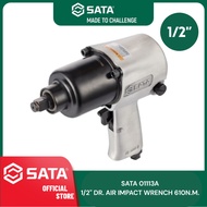 SATA 01113A 1/2'' DR.AIR IMPACT WRENCH KIT 610N.M. / GUN BUKA TYRE / AIR GUN/POWER TOOLS / AIR TOOLS